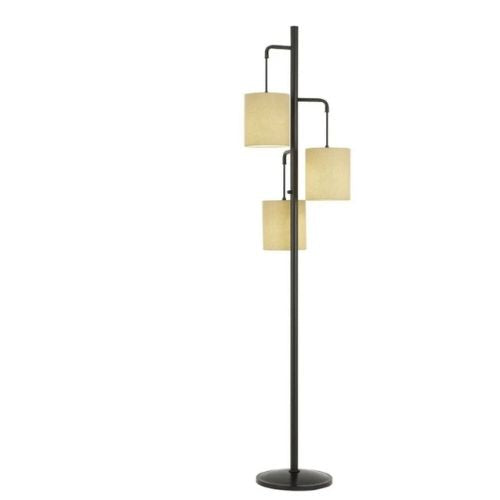 Siena Modern Siyah 3 Başlıklı Lambader 1657-2406