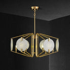 Valmera Mermer Avize – Altın Gövdeli, Modern Yuvarlak Mermer Tasarım Avize Ra-Avz- Ra-Avz- 1907-92-40