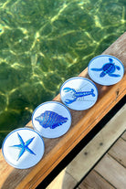 Rooms Design Studio-La Dolce Vita Collection Bardak Altlığı 4'lü Set-Bardak Altlığı-1-Milagron.com