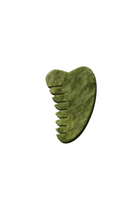 Root Aromaterapi-Yeşim Gua Sha Yüz ve Saç Derisi Masaj Aleti-Cilt Bakım Aletleri-1-Milagron.com