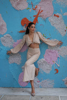 Kadın Siyah Midi Etek Ve Üst İkili Takım - 11