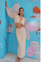 Kadın Siyah Midi Etek Ve Üst İkili Takım - 0