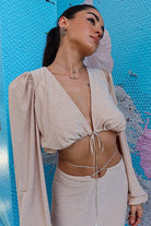 Kadın Siyah Midi Etek Ve Üst İkili Takım - 6