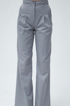 Roselenda-San Pedro Grey Pants-Kumaş Pantolon-2-Milagron.com