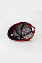 RustandRich-Casket Şapka Timeless Collection Basic Kırmızı Unisex-Şapka-4-Milagron.com