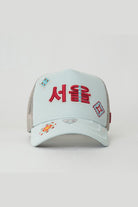 RustandRich-Trucker Şapka City's Collection Seoul Mint Yeşili Unisex-Şapka-2-Milagron.com