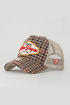 RustandRich-Trucker Şapka City's Collection Vegas Bej Unisex-Şapka-1-Milagron.com