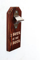 Rustic Wooden Art-2 Beer Not 2 Beer Şişe Açacağı 2-Mutfak Aksesuarları-4-Milagron.com