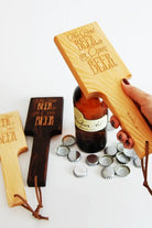 Rustic Wooden Art-Ahşap Handheld Şişe Açacağı-Mutfak Aksesuarları-2-Milagron.com