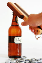 Rustic Wooden Art-Handheld Şişe Açacağı-Mutfak Aksesuarları-2-Milagron.com