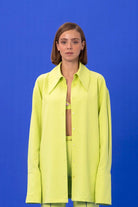 SBNM-After Party Lime Shirt-Gömlek-2-Milagron.com