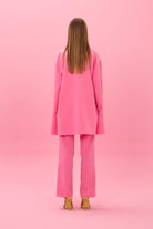 SBNM-After Party Pink Shirt-Gömlek-4-Milagron.com