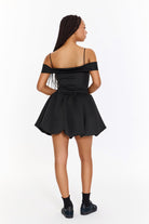 SBNM-Black Bubble Balloon Skirt-Etek-3-Milagron.com