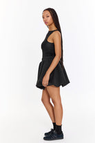 SBNM-Black High Neck Tanktop-Top-3-Milagron.com