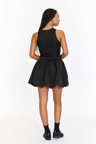 SBNM-Black High Neck Tanktop-Top-4-Milagron.com