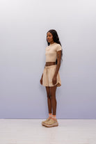 SBNM-'' Calm Mind'' Contrast Short-Şort-2-Milagron.com