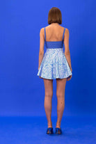 SBNM-Dancing Queen Blue Dress-Elbise-2-Milagron.com