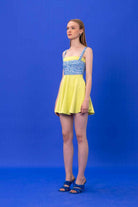 SBNM-Dancing Queen Lime Dress-Elbise-4-Milagron.com