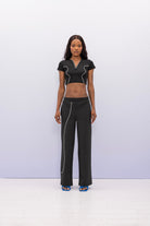 SBNM-Get Better Crop Top Black-Top-1-Milagron.com
