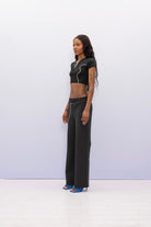 SBNM-Get Better Crop Top Black-Top-2-Milagron.com