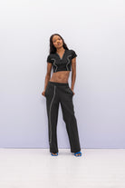 SBNM-Get Better Crop Top Black-Top-7-Milagron.com