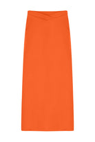 SBNM-Gypsy Orange Long Skirt-Etek-8-Milagron.com