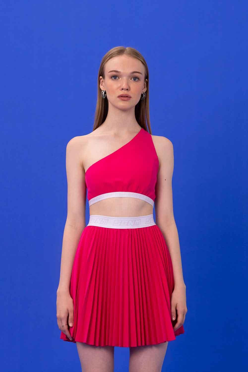 SBNM-Happy Hour Fuchsia Crop Top-Top-8-Milagron.com