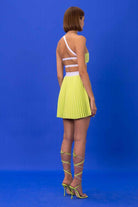 SBNM-Happy Hour Lime Skirt-Etek-5-Milagron.com
