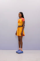 SBNM-'' I Am '' Crop Baby Tee-Crop Top-2-Milagron.com