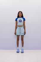 SBNM-'' I See '' Contrast Short-Şort-1-Milagron.com