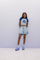 SBNM-'' I See '' Contrast Short-Şort-8-Milagron.com