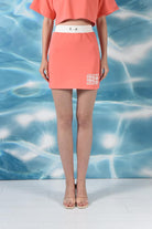 SBNM-La Dolce Vita Skirt Coral-Etek-1-Milagron.com