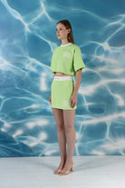 SBNM-La Dolce Vita Skirt Lime-Etek-3-Milagron.com