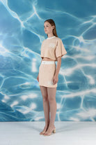 SBNM-La Dolce Vita T Shirt Beige-T-Shirts-2-Milagron.com