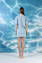 SBNM-La Dolce Vita T Shirt Blue-T-Shirts-4-Milagron.com