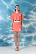 SBNM-La Dolce Vita T Shirt Coral-T-Shirts-1-Milagron.com