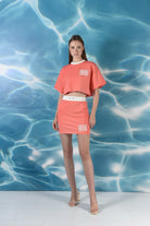 SBNM-La Dolce Vita T Shirt Coral-T-Shirts-5-Milagron.com