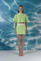 SBNM-La Dolce Vita T Shirt Lime-T-Shirts-1-Milagron.com