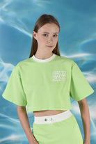 SBNM-La Dolce Vita T Shirt Lime-T-Shirts-2-Milagron.com