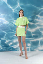 SBNM-La Dolce Vita T Shirt Lime-T-Shirts-3-Milagron.com