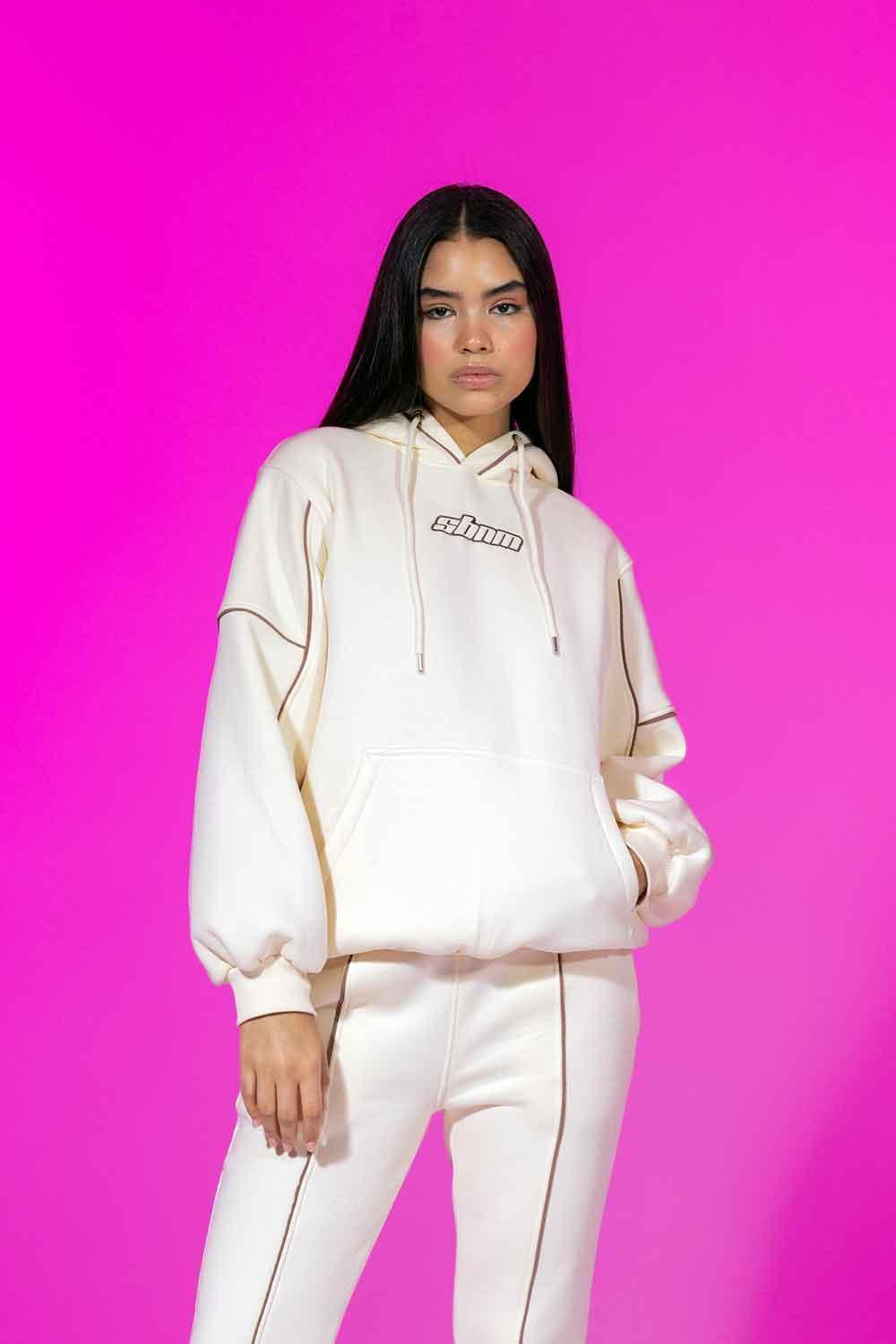 SBNM-Moonstone Beige Sweatshirt-Sweatshirts & Hoodies-4-Milagron.com