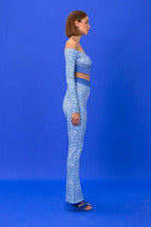 SBNM-Navy Logomania Biker Flare Pants-Pantolon-4-Milagron.com