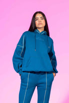 SBNM-Petrol Blue Sweatshirt-Sweatshirts & Hoodies-2-Milagron.com