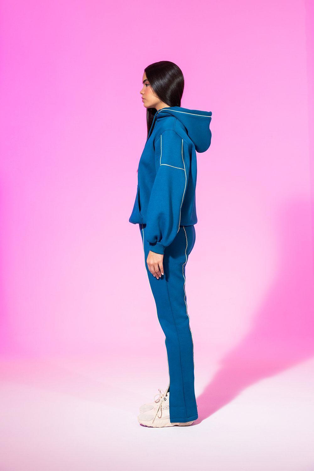 SBNM-Petrol Blue Sweatshirt-Sweatshirts & Hoodies-6-Milagron.com