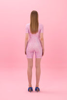 SBNM-Pink Logomania Jumpsuit-Body-4-Milagron.com