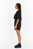 SBNM-Pull On Yoga Tee In Black-T-Shirts-2-Milagron.com