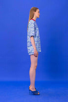 SBNM-Seasta Blue Cotton Blend T Shirt-T-Shirts-3-Milagron.com