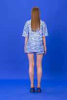 SBNM-Seasta Blue Cotton Blend T Shirt-T-Shirts-5-Milagron.com