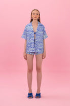 SBNM-Seasta Blue Short-Şort-1-Milagron.com