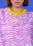 SBNM-Seasta Pink Cotton Blend Tshirt-T-Shirts-2-Milagron.com